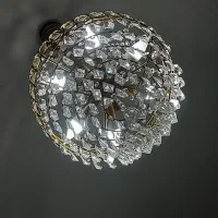 لوستر شیشه ای|لوستر و چراغ آویز|تبریز, |دیوار