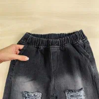 شلوار جین شافل بچگانه زاپ بسته|کفش و لباس بچه|تهران, شیوا|دیوار