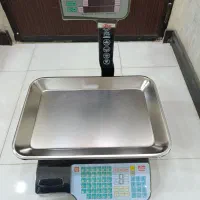 ترازو اصلی محک.پرینتر بارکدخوان.میز