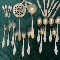 ست قاشق و چنگال عتیقه