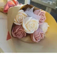 باکس و گل شمع