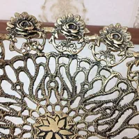 میوه خوری برنزی سایز بزرگ بشقاب|ظروف سرو و پذیرایی|تهران, خاک سفید|دیوار