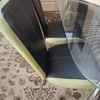 میزناهار  خوری  6 نفره پایه استیل