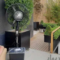 پنکه صنعتی ایستاده دیواری خشک و مهپاش مه پاش sergi|پنکه و تصفیه‌کنندهٔ هوا|تهران, دربند|دیوار
