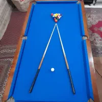 دوعدد میز بیلیارد با تمام لوازم جانبی