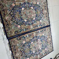 جفت فرش زرونیم(100*150) دستباف سالاری 60رج تبریز|فرش|کرج, فاز ۱ مهرشهر|دیوار