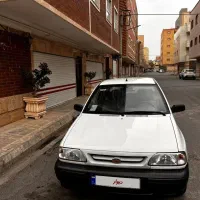 پراید مدل آخرای ۹۳ دوگانه کارخانه.