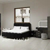 تولیدی سرویس تخت خواب ۲ نفره نیم سرویس تشک مدل۰۴۰