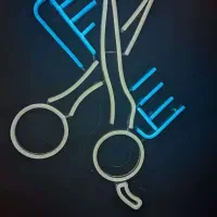 نئون طرح آرایشگاه|فروشگاه و مغازه|تهران, سازمان آب|دیوار