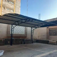 سایبان بدون پایه مزاحم آلاچیق شیروانی نقد و اقساط