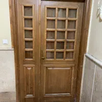 درب چوبی