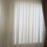 پرده سالم و بدون عیب و بدون آستری