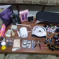 لوازم کاشت ناخن (کامل)