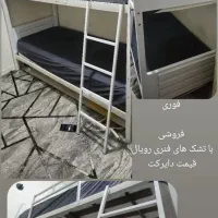تخت دوطبقه|تخت و سرویس خواب|اندیشه, اندیشه فاز ۱|دیوار