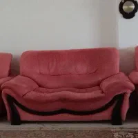 مبل راحتی دو دست|مبلمان خانگی و میز عسلی|سلمانشهر, |دیوار