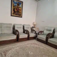 مبل راحتی چوبی پارچه ای|مبلمان خانگی و میز عسلی|اصفهان, کوی امیریه|دیوار