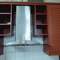 کابینت گاز هود سینگ دو قلو|مصالح و تجهیزات ساختمان|تهران, نیروی دریایی|دیوار