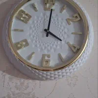ساعت دیواری آرام گرد قطر ۵۰ سانت سالم وشیک