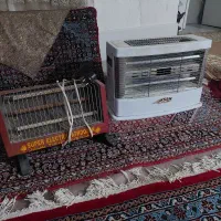 دو عدد هیتر یا بخاری برقی فن دار