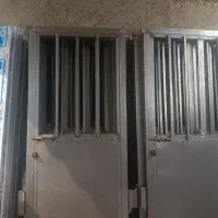 درب وپنجره اهنی انباری درهمه ابعاد موجوده