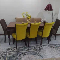 میز ناهار خوری|میز و صندلی غذاخوری|گرمدره, |دیوار