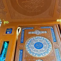فروش قرآن نفیس چرم لب طلایی نو|کتاب و مجله مذهبی|قم, پردیسان|دیوار