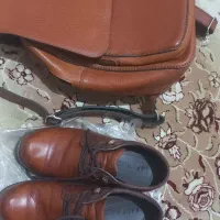 کوله و کفش چرم|کیف، کفش، کمربند|پاکدشت, پاکدشت (مامازند)|دیوار