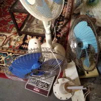 سه عددپنکه رومیزی ویکی سقفی 3تومن