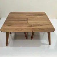 جلومبل و عسلی مدرنا روکش راش|مبلمان خانگی و میز عسلی|رشت, رودبارتان|دیوار