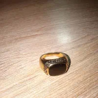 انگشتر برنج مردانه کلاسیک برای هر مراسم