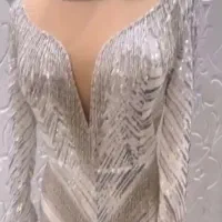 لباس مجلسی زنانه کار شده