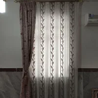 پرده و والان  در حد خیلی نو  بدون زدگی و پارگی|پرده، رانر، رومیزی|قروه, |دیوار