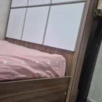 تخت خواب یک نفره با کفی و تشک رایگان
