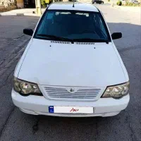 پراید۱۱۱مدل ۹۴بدونه رنگ‌ وترک مویی لاکاغذی
