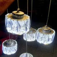 لوستر کریستالی مدرن