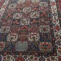 قالی و فرش خشت چالشتری رنگرزی گیاهی|فرش|اصفهان, نقش جهان|دیوار