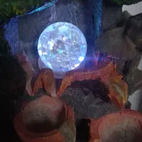 آبنما زیبا فایبرگلاس هفت رنگ