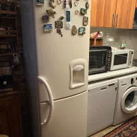 یخچال فریزر ۲۴فوت ال جی اصل کره کارکرده بسیار تمیز