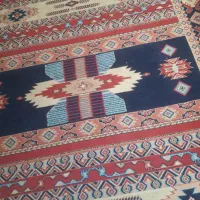 ۲عدد فرش ۹ متری یک عدد گلیم فرش کرمی