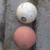 توپ بسکتبال و توپ ۶تیکه درحد نو