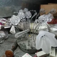 لوستر ومیز تلویزیون|لوستر و چراغ آویز|نیشابور, شهرک جانبازان|دیوار