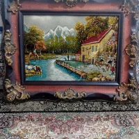 یک عدد تابلو فرش ماشینی