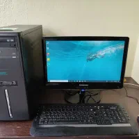 کامپیوتر ۴هسته گرین رم ۱۶ هارد ۵۰۰ و ssd گرافیک ۴|رایانه رومیزی|چالوس, |دیوار