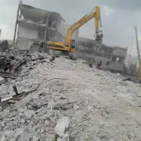 تخریب ساختمانهای بتونی وکلنگی. خرده کاری و سوله