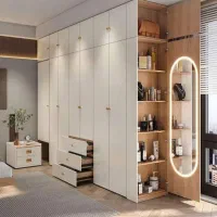 انواع صنایع ام دی اف|کتابخانه، شلف، قفسههای دیواری|کامیاران, |دیوار