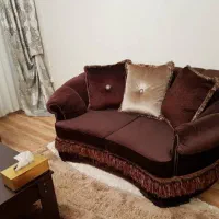 سرویس ست مبل و ناهارخوریش۹و۱۰ نفره سالم و تمیز|مبلمان خانگی و میز عسلی|تبریز, |دیوار