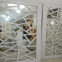 پاتریشن دوعدد ساعت ایستاد وآینه کنسر بوفه