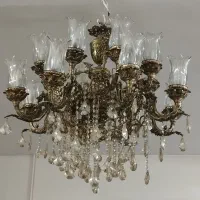 لوستر برنجی