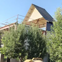 ویلا سازی واجرای شیروانی روف گاردن