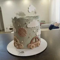 ماکت کیک ماشین فوندانت
